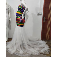 Load image into Gallery viewer, Women Striped Color-blocking Dresses Wholesale 01286259
