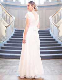 Load image into Gallery viewer, Women Solid Color Lace Dresses Wholesale 20466214
