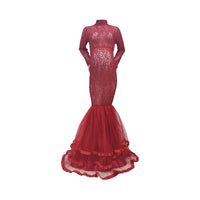 Load image into Gallery viewer, Women Solid Color Lace Dresses Wholesale 74846246
