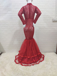 Load image into Gallery viewer, Women Solid Color Lace Dresses Wholesale 74846246
