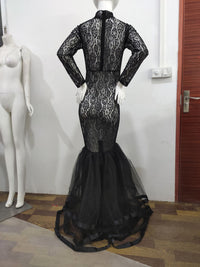 Load image into Gallery viewer, Women Solid Color Lace Dresses Wholesale 74846246
