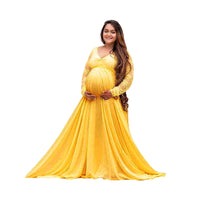 Load image into Gallery viewer, Maternity Solid Color Lace Dresses Wholesale 79916186
