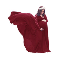 Load image into Gallery viewer, Maternity Solid Color Lace Dresses Wholesale 79916186
