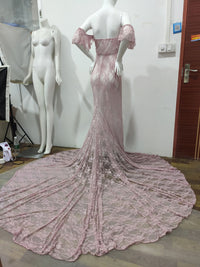 Load image into Gallery viewer, Women Solid Color Lace Dresses Wholesale 76476237
