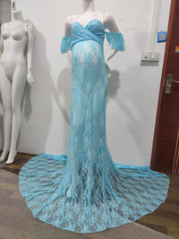 Load image into Gallery viewer, Women Solid Color Lace Dresses Wholesale 76476237
