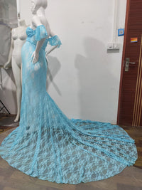 Load image into Gallery viewer, Women Solid Color Lace Dresses Wholesale 76476237
