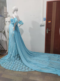 Load image into Gallery viewer, Women Solid Color Lace Dresses Wholesale 76476237
