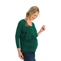 Load image into Gallery viewer, Maternity Round Neck Nursing Top Wholesale 56745367
