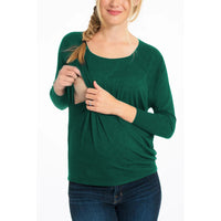 Load image into Gallery viewer, Maternity Round Neck Nursing Top Wholesale 56745367
