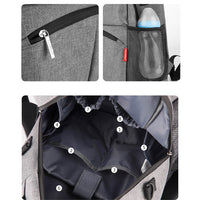 Load image into Gallery viewer, Multifunctional Solid Color Mummy Diaper Bag Backpack Wholesale 93364714
