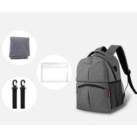 Load image into Gallery viewer, Multifunctional Solid Color Mummy Diaper Bag Backpack Wholesale 93364714
