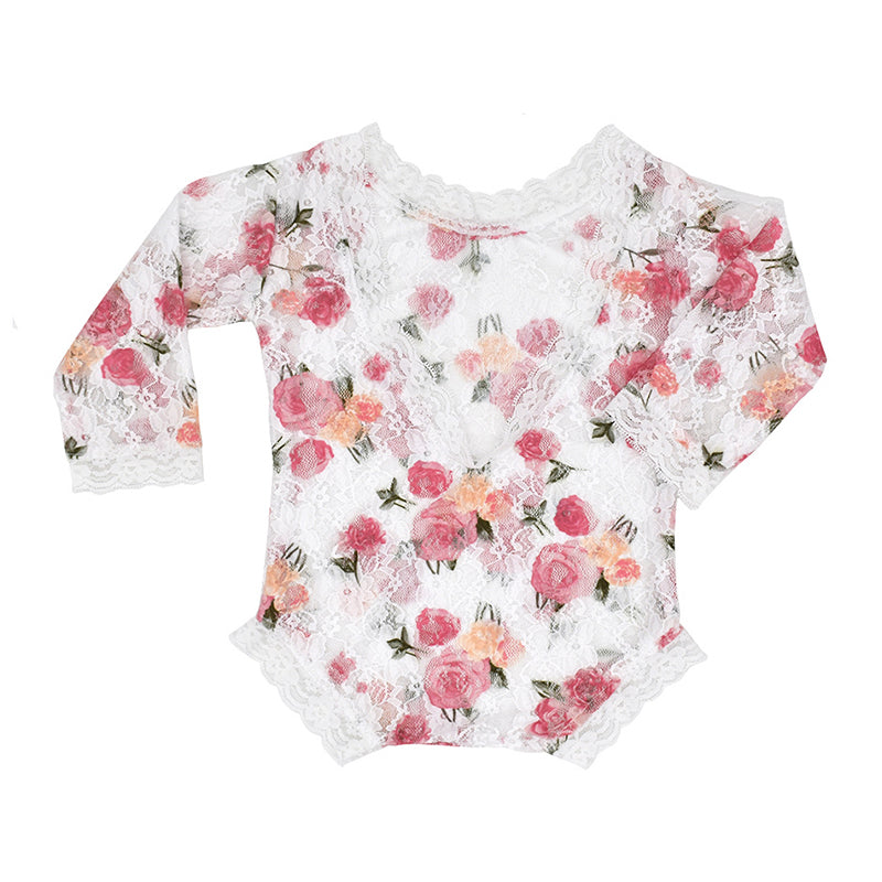 Newborn Girl Lace Bodysuit Photo Prop Clothing Wholesale 53102366