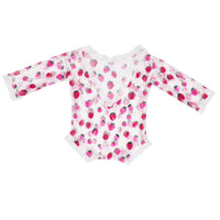 Load image into Gallery viewer, Newborn Girl Lace Bodysuit Photo Prop Clothing Wholesale 53102366
