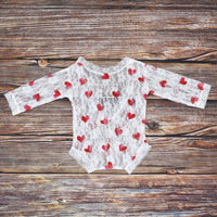 Load image into Gallery viewer, Newborn Girl Lace Bodysuit Photo Prop Clothing Wholesale 53102366
