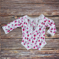 Load image into Gallery viewer, Newborn Girl Lace Bodysuit Photo Prop Clothing Wholesale 53102366
