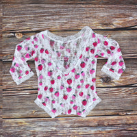 Load image into Gallery viewer, Newborn Girl Lace Bodysuit Photo Prop Clothing Wholesale 53102366
