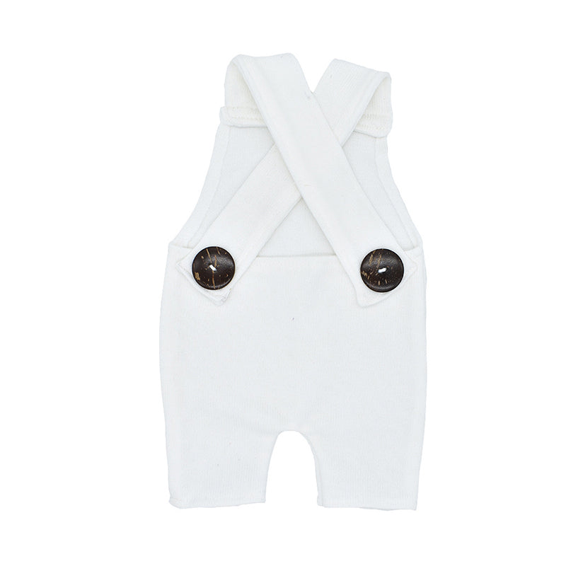 Newborn Photography Solid Color Knit Suspender Pants Wholesale 32984707