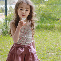 Load image into Gallery viewer, Baby Kid Girls Flower Print Tank Tops Wholesale 220322192
