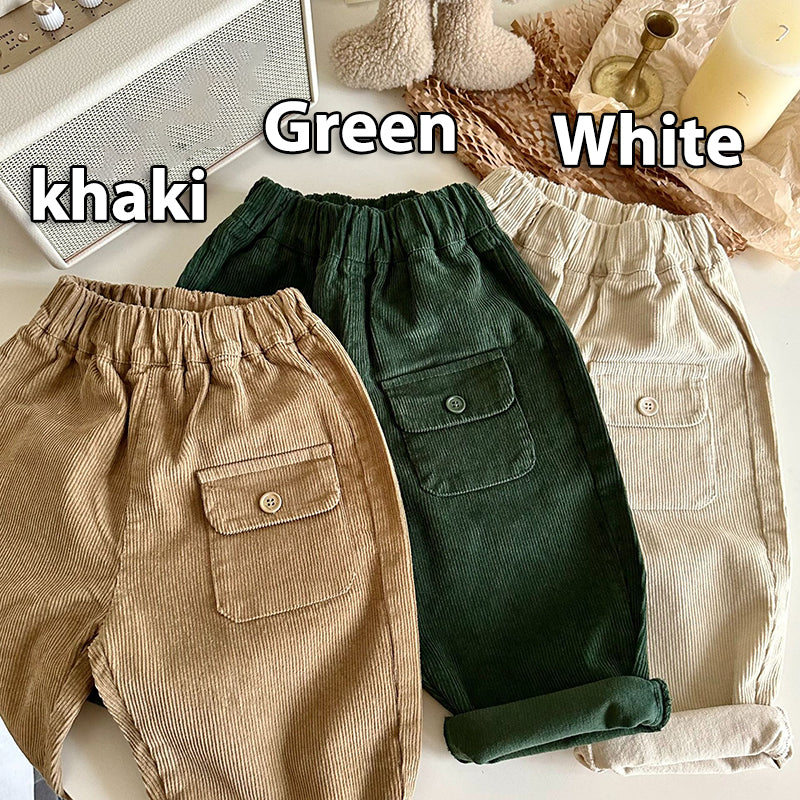 Baby Kid Unisex Solid Color Pants Wholesale 23021790