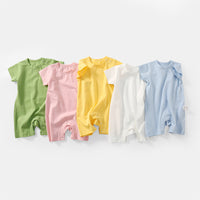 Load image into Gallery viewer, Baby Unisex Solid Color Rompers Wholesale 22051870
