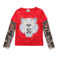Load image into Gallery viewer, Baby Kid Boys Color-blocking Print Tops Wholesale 22011466

