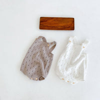 Load image into Gallery viewer, Baby Girls Solid Color Crochet Rompers Wholesale 211116280
