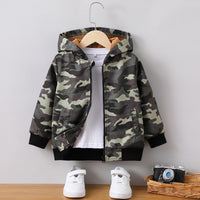 Load image into Gallery viewer, Baby Kid Unisex Camo Jackets Outwears Wholesale 230103506
