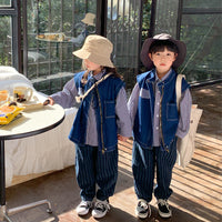 Load image into Gallery viewer, Baby Kid Unisex Solid Color Vests Waistcoats Wholesale 230213248
