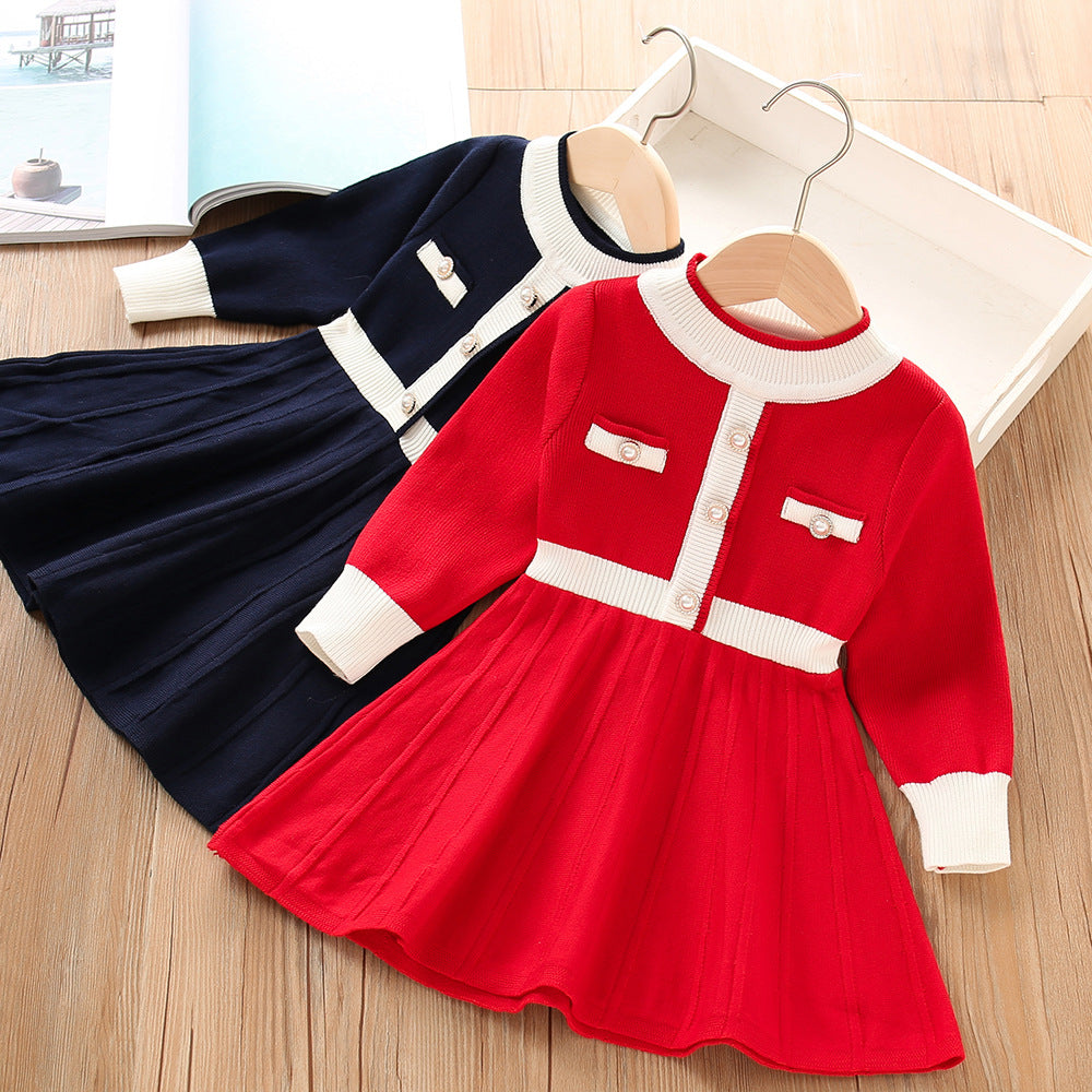 Baby Kid Girls Crochet Dresses Wholesale 230105447