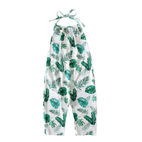 Load image into Gallery viewer, Little Girl Fruit Print Halter Jumpsuit Wholesale 5809048
