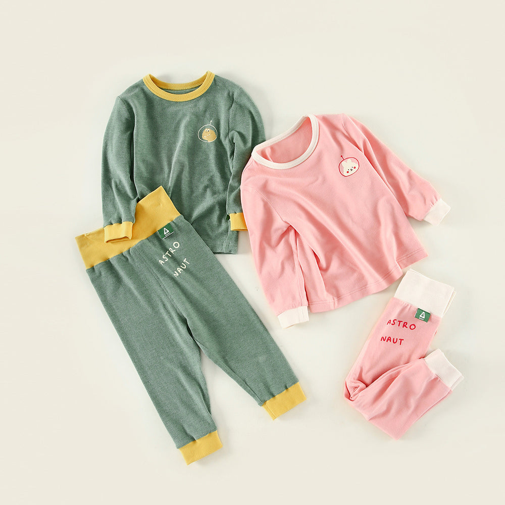 2 Pieces Set Baby Kid Unisex Letters Tops And Solid Color Pants Wholesale 221202293