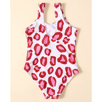 Load image into Gallery viewer, One Piece Leopard Cheeky Girl Swimsuits Wholesale 37842440
