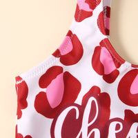 Load image into Gallery viewer, One Piece Leopard Cheeky Girl Swimsuits Wholesale 37842440
