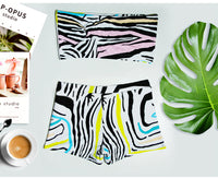 Load image into Gallery viewer, Plus Size Zebra Pattern Swimsuit Tube Top And Shorts Wholesale 67632481

