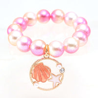Load image into Gallery viewer, Sea Theme Bubblegum Beaded Chunky Bracelet Wholesale 89623638
