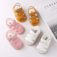 Load image into Gallery viewer, Solid Color Close Toe Baby Roman Sandals Wholesale 37292532
