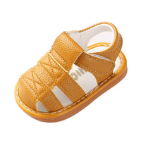 Load image into Gallery viewer, Solid Color Close Toe Baby Roman Sandals Wholesale 37292532
