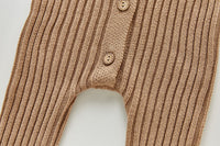 Load image into Gallery viewer, Spring Baby Solid Color Knit Jumpsuit Wholesale 60683234
