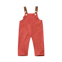 Load image into Gallery viewer, Toddler Cartoon Corduroy Suspender Pants Wholesale 93004599
