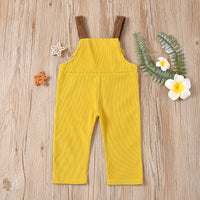 Load image into Gallery viewer, Toddler Cartoon Corduroy Suspender Pants Wholesale 93004599
