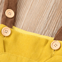 Load image into Gallery viewer, Toddler Cartoon Corduroy Suspender Pants Wholesale 93004599
