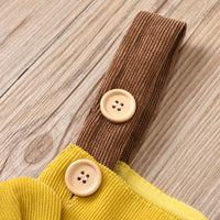 Load image into Gallery viewer, Toddler Cartoon Corduroy Suspender Pants Wholesale 93004599
