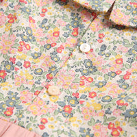 Load image into Gallery viewer, Toddler Girl Fake Two Piece Flower Print Bodysuit Wholesale 96277264
