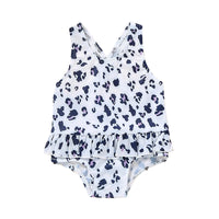 Load image into Gallery viewer, Toddler Girl Peplum Floral Print One Piece Swimwear Wholesale 18873089
