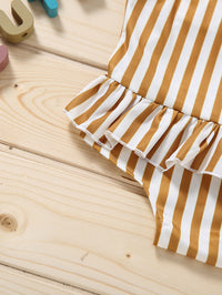 Load image into Gallery viewer, Toddler Girl Peplum Floral Print One Piece Swimwear Wholesale 18873089
