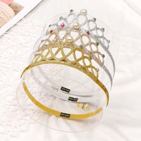Load image into Gallery viewer, Toddler Girl Sequins Crown Headband Wholesale 64285975
