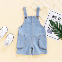 Load image into Gallery viewer, Baby Kid Girls Solid Color Rompers Wholesale 64986276
