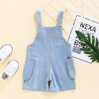 Load image into Gallery viewer, Baby Kid Girls Solid Color Rompers Wholesale 64986276
