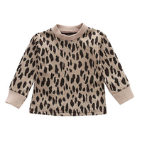 Load image into Gallery viewer, Toddler Kid Girl Leopard Pullover Wholesale 15304792
