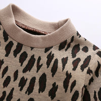 Load image into Gallery viewer, Toddler Kid Girl Leopard Pullover Wholesale 15304792

